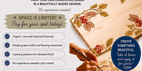 Paint Your Own Charcuterie Board