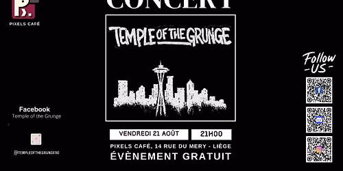Concert Temple of the Grunge \ud83c\udf99\ufe0f