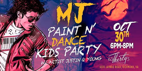 MJ Paint N Dance Kids Party