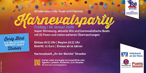 Karnevalsparty Straelen