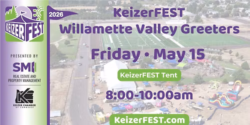 Willamette Valley Greeters at KeizerFEST