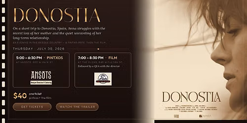 Pintxos and a Movie (Donostia film x Ansots)