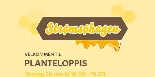 Planteloppis i Str\u00f8ms\u00f8hagen