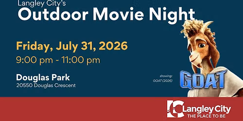 Outdoor Movie Night at Douglas Park: GOAT (2026)
