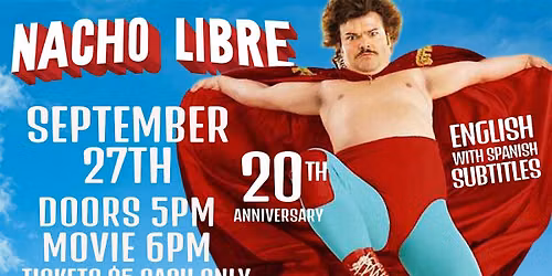 NACHO LIBRE (20TH ANNIVERSARY) FILM ENGLISH WITH SPANISH SUBTITLES