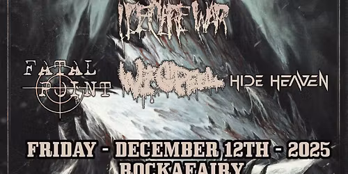 The Winter Of Madness Tour feat Enterprise Earth - I Declare War - Medford OR