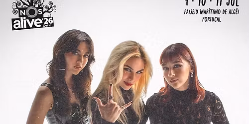 Festival NOS Alive 2026 - Thursday - Twenty One Pilots, Nick Cave & The Bad Seeds and more Tickets