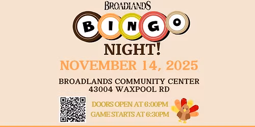 November Bingo Night