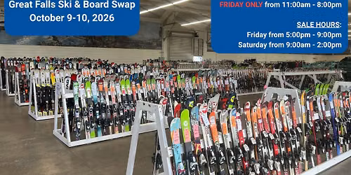 Great Falls Annual Ski & Board Swap