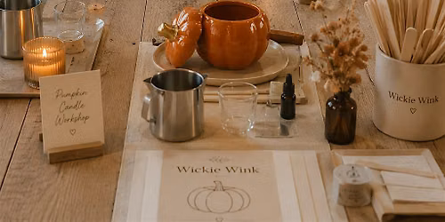 Pumpkin Candle Making Workshop