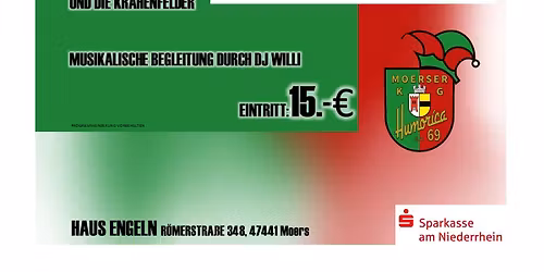 Haussitzung der Moerser KG Humorica 69 e.V.