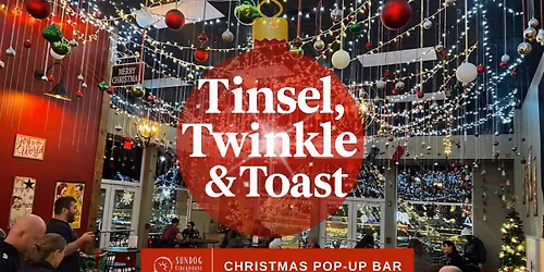 TINSEL, TWINKLE & TOAST POP-UP BAR