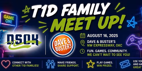 T1D Families Meet Up at Dave & Busters