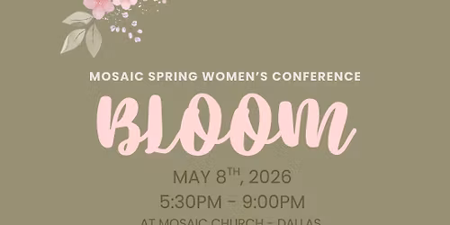 Bloom Women\u2019s Conference
