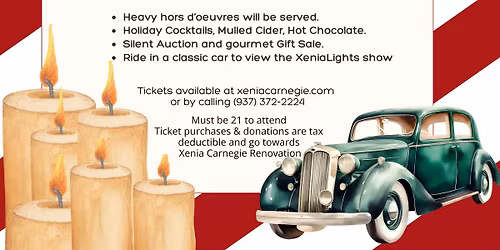 Carnegie Candlelit Christmas Fundraiser Event