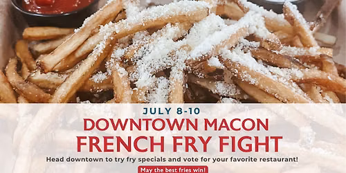 Downtown Macon French Fry Fight