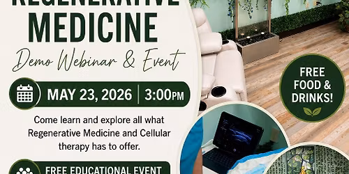 Regenerative Medicine & Wellness Live Demo