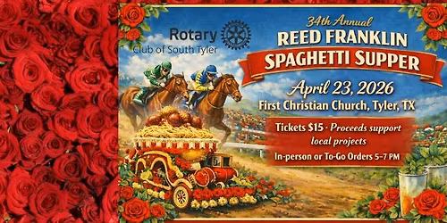 34th Annual Reed Franklin Spaghetti Supper