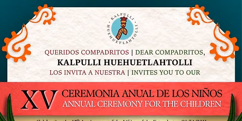 Ceremonia para los niños y 15o aniversario del levantamiento del estandarte