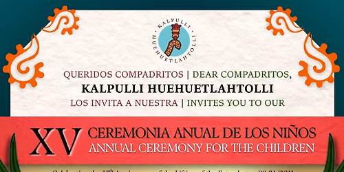 Ceremonia para los ni\u00f1os y 15o aniversario del levantamiento del estandarte