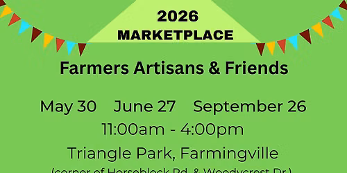 Farmers, Artisans, and Friends June 2026
