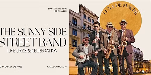 Cena y m\u00fasica en directo con The Sunny Side Street Band