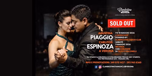 Agustina Piaggio & Carlitos Espinoza a Verona!