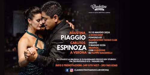 Agustina Piaggio & Carlitos Espinoza a Verona!