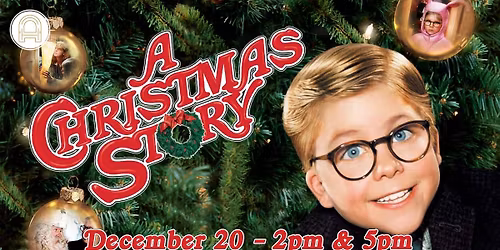 A Christmas Story (Santa in the Theater Between Shows!)