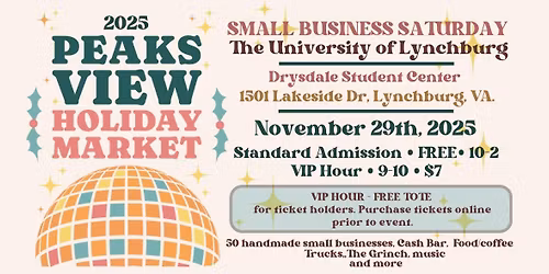 Peaksview Holiday Market 2025