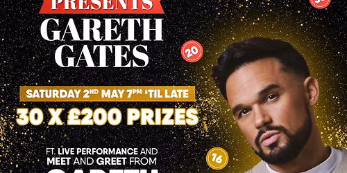 Gareth Gates - Buzz Bingo Feltham 02\/05\/2026