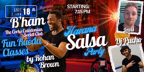 Fiesta Cubana Caliente - HS \ud83d\udc83 Spring Bachata & Cuban Salsa Party in Birmingham