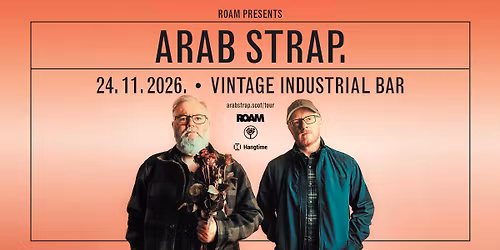 Indie velikani Arab Strap premijerno u Hrvatskoj!