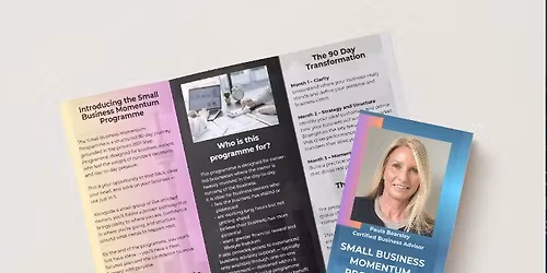 Small Business Momentum Programme - accessible and affordable business advice