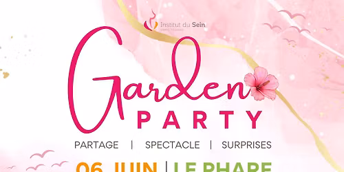Journ\u00e9e et soir\u00e9e Caritative - Garden PARTY