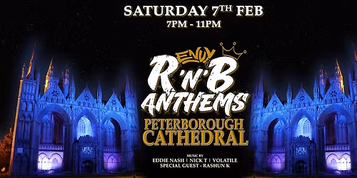 Envy RnB Anthems in Peterborough Cathedral