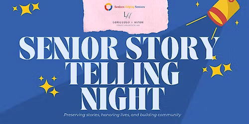Senior Story Telling Night