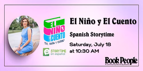 BookPeople Presents: Spanish Storytime with El Ni\u00f1o y El Cuento