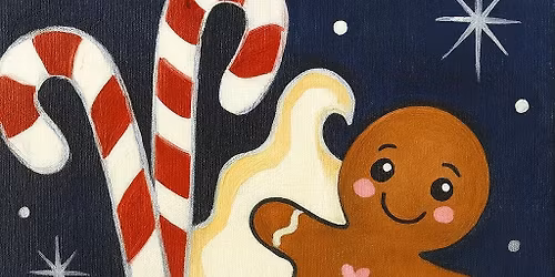 \ud83c\udfa8 Gingerbread Paint Class \ud83c\udfa8