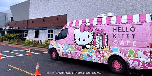 Hello Kitty Cafe Truck West - Portland Appearance