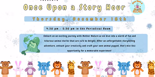 Dec. Once Upon A Story Hour