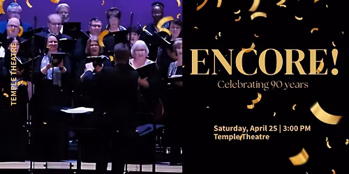 Encore Celebrating 90 years 