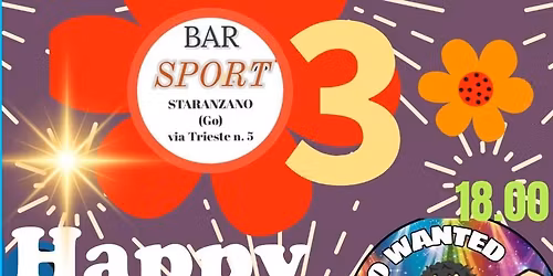 BUON COMPLEANNO BAR SPORT STARANZANO