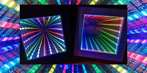 FabLabKids: Gemeinsam bauen wir Deinen 3D-LED-Rainbow-Spiegel