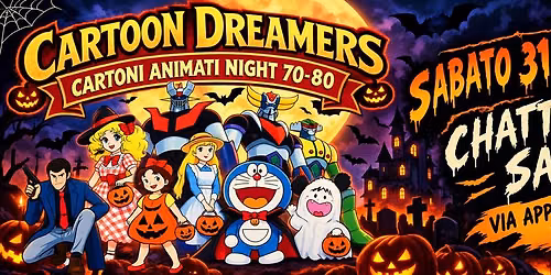Halloween con i CARTOON DREAMERS al Chattanooga Saloon