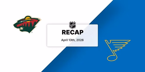 Minnesota Wild vs. St. Louis Blues