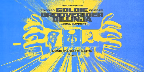 GOLDIE, GROOVERIDER & DILLINJA - 20.03.26