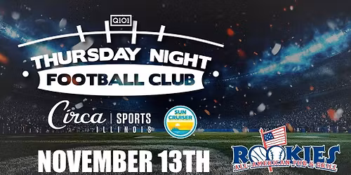 Thursday Night Football Club Live at Rookies St. Charles