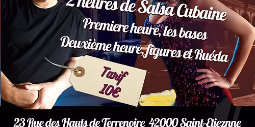 Salsa d\u00e9butant \u00e9volutif avec Robert