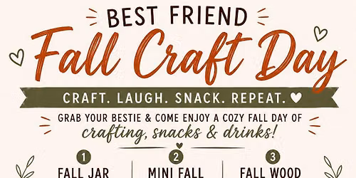 Best Friend Fall Craft Day